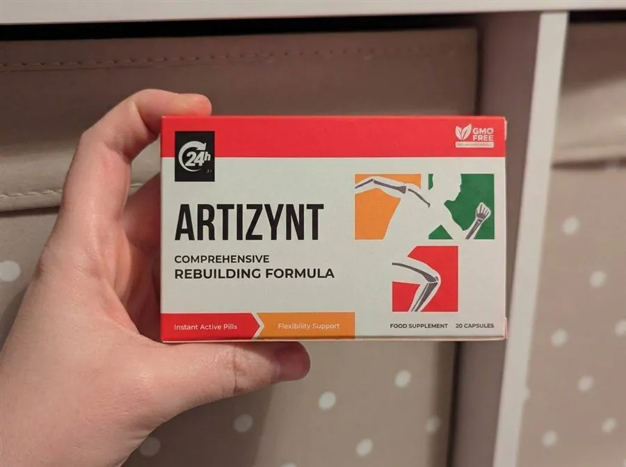 ArtiZynt Kapseln Verpackung in der Hand nach der Lieferung